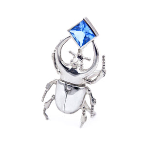 Aquamarine Atlas Ring